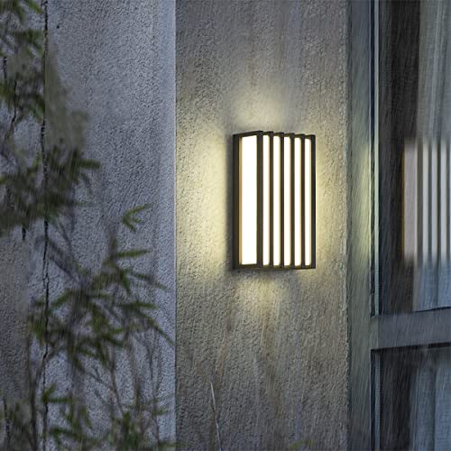 Dr.lazy 12W Led Wall Lamp Outdoor LED Wall Sconce IP65 Waterproof Wall Lighting Aluminium Modern Outside Wall Lights for Terrace Garden - Image 3