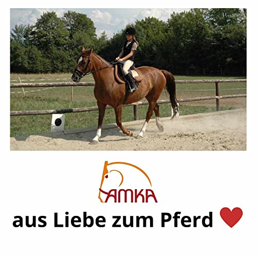 Foto von AMKA baumloser Sattel komplettes Set mit Steigbügel, Riemen und Gurt