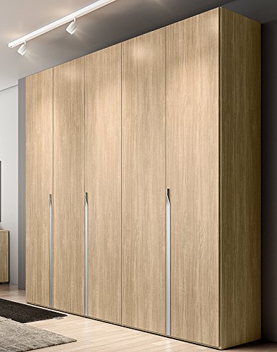 Iiᐅ Armadio 6 Ante Battenti Per Camera Letto Olmo Legno