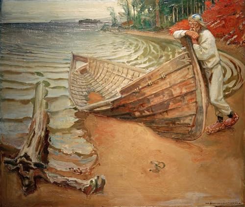 Toile de arts Akseli Valdemar Gallen Kallela peinture paysage de maître