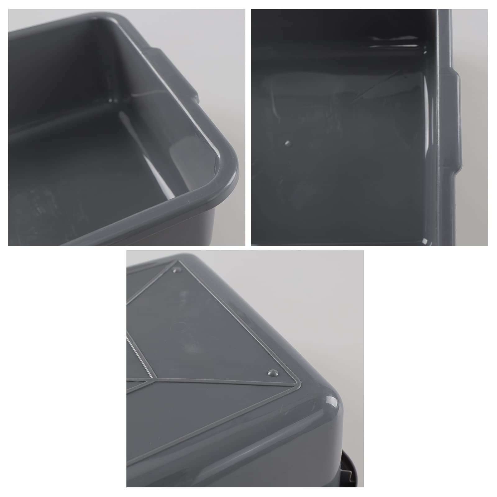 Set di 4 Vaschette/Scatola Commerciale Bus, Vaso di Plastica Vaso, 8 L