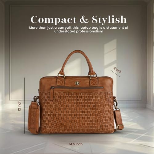 HAMMONDS FLYCATCHER Genuine Leather Office Bag