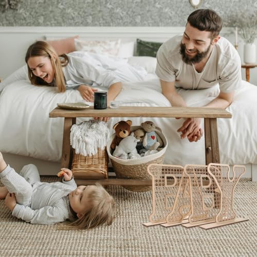 Figuras de madera decorativas para ordenar el cuarto infantil con estilo 6