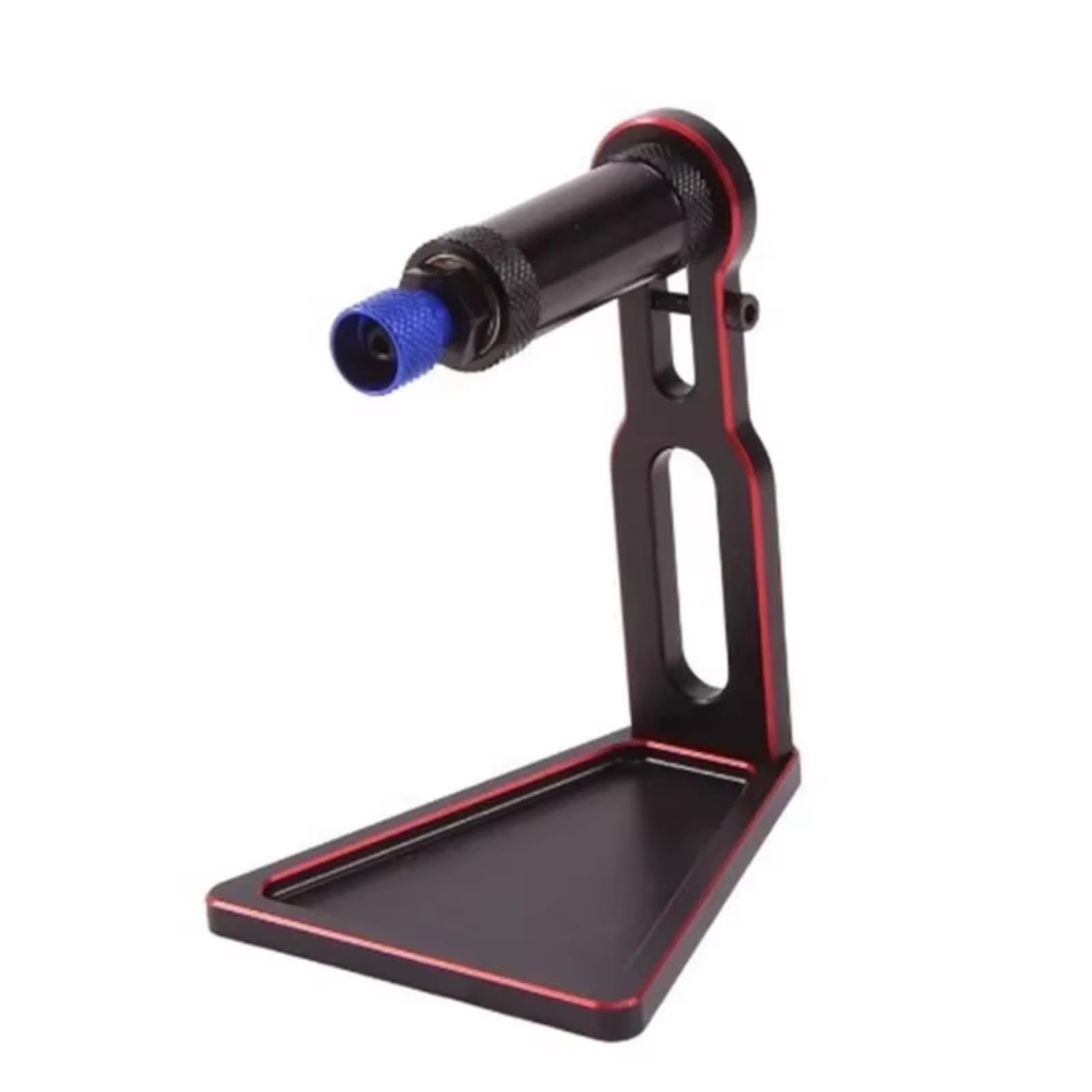Ricambi Crawler RC Per RC Auto Aggiornamenti Parti Componenti In Alluminio 12MILLIMETRI 17MILLIMETRI Esagonale Ruota Equilibratrice Strumento Equilibrio Dinamico Base Supporto(Red)