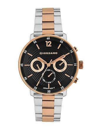 Giordano Analog Watch and Wallet for Men & Boys Trendy and Slim Suitable for Casual & Formal Occasions | Analogue Wrist Watch Combo Set for Men’s GZ-50027