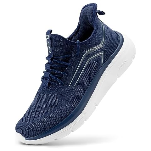 FitVille Extra Wide Slip-On Running Shoes Cover