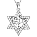 Produktbild Aurora Tears 925 Sterling Silber Davidstern Halskette Baum des Lebens Anhänger Jüdischen Schmuck Religiöse Judaica Geschenke für Frauen DP0114W