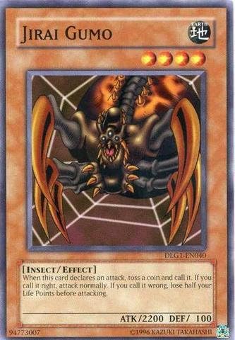 Yu-Gi-Oh! - Jirai Gumo (DLG1-EN040) - Dark Legends - Edición ilimitada - Común