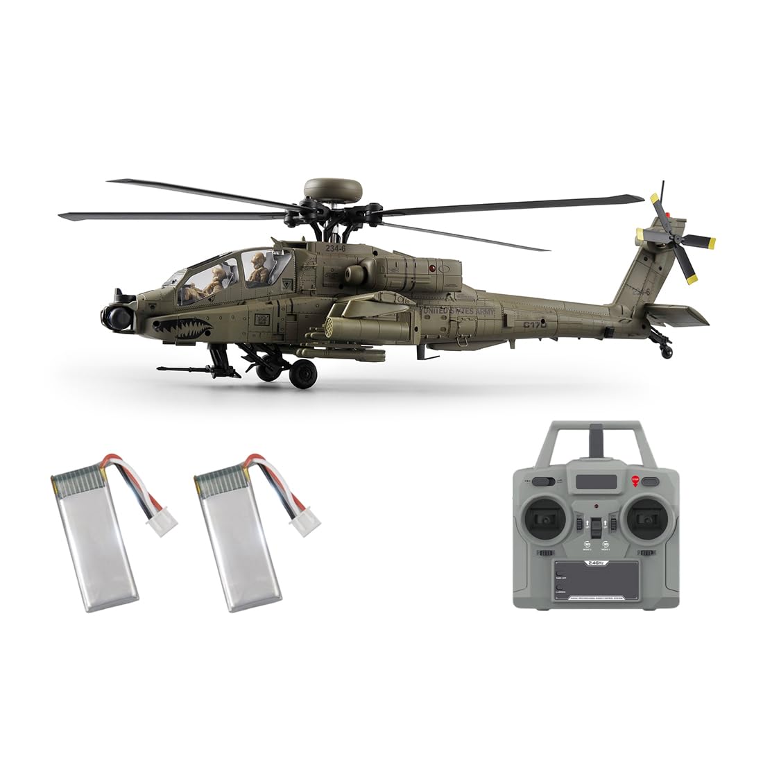 Amazon.co.jp: C170 1/48スケール AH-64D テールローターレス
