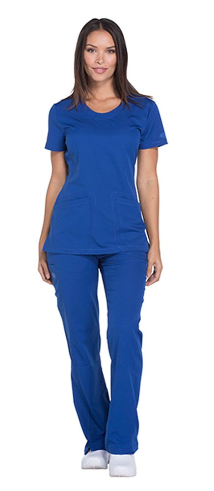 Dickies Dynamix Women's Round Neck Top DK720 & Drawstring Pant DK130 Scrub Set