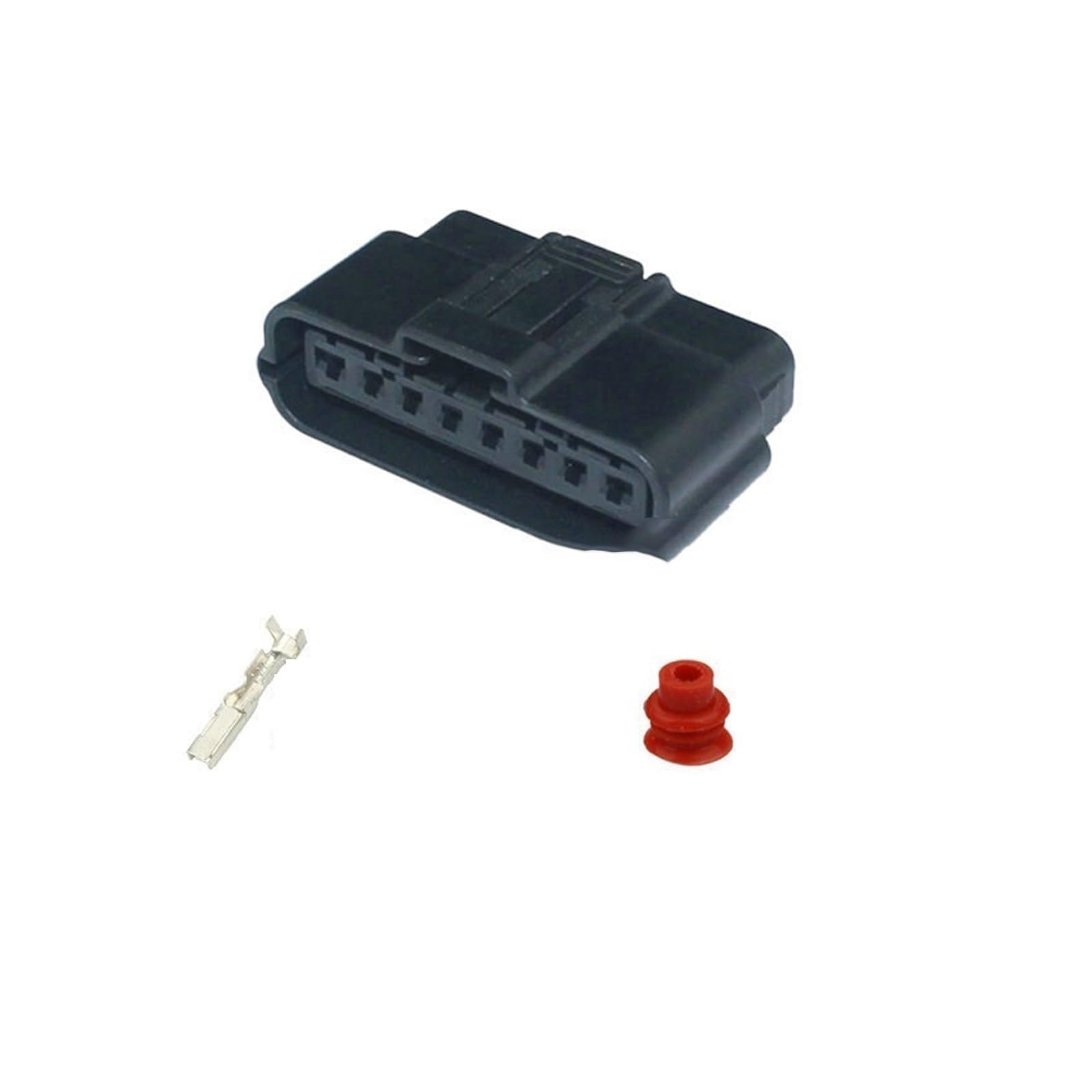 8 Pin wasserdicht elektrisch versiegelter Automobilanschluss 6195-0038 Sockel mit Stiften und Dichtungen(FEMAEL,10 SETS)