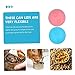 Kisangel 2pcs Wear-Resistant Pet Food Can Covers Silicone Sealing Lids for Cat Dog Food Convenient and Leak Keeps Fresh and Fridge Odor Fit for Standard Cans