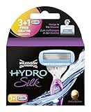 Wilkinson Sword Hydro Silk Rasierklingen für Damen Rasierer, 3 + 1 St
