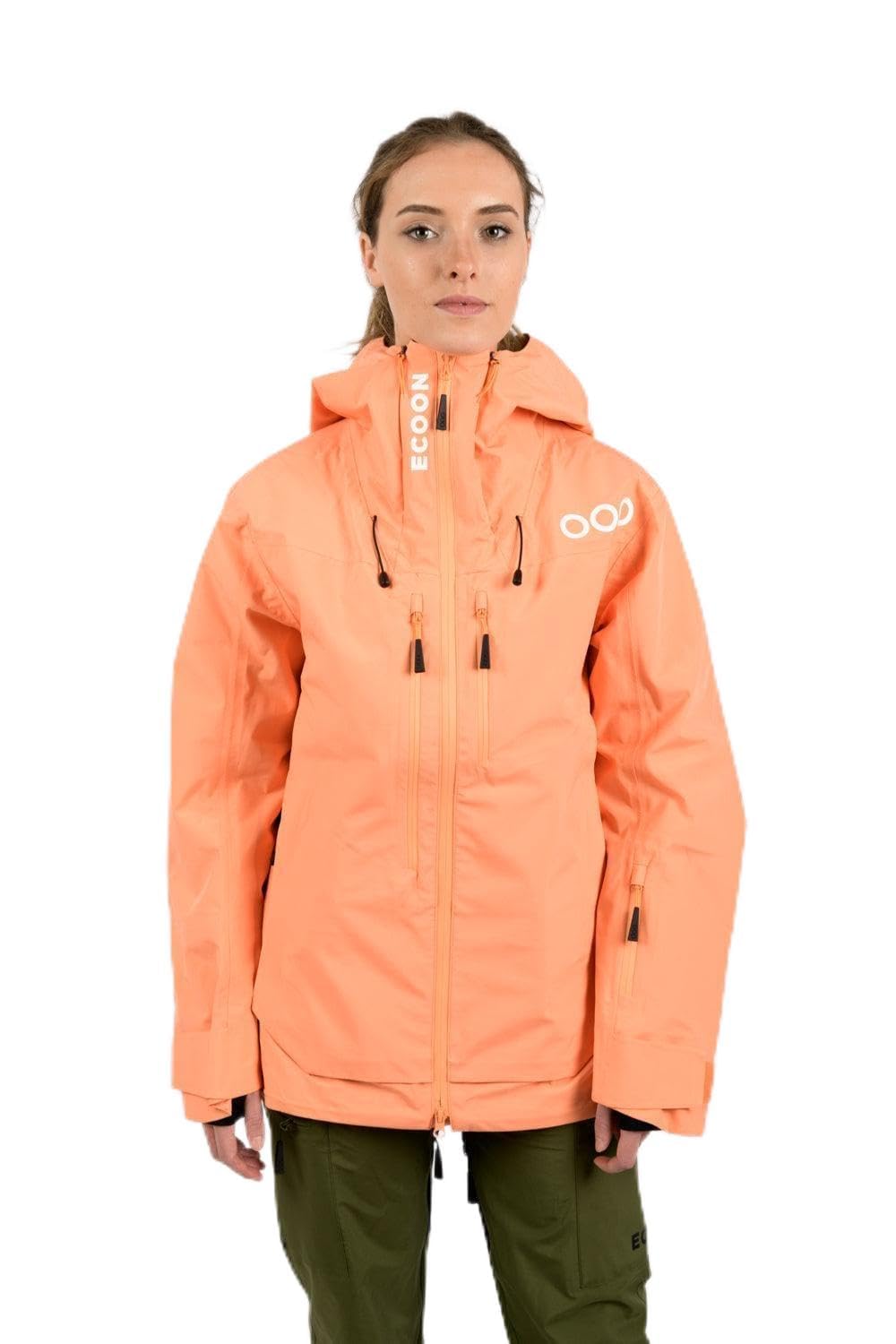 ECOEXPLORER Chaqueta de Esqui Mujer Naranja