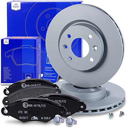 ATE Bremsenset Vorderachse inkl. Bremsscheiben vorne Ø 259 mm belüftet und