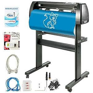 VEVOR 34 Inch Vinyl Schneideplotter Vinyl Cutter Plotter 870 mm Slogan Snijplotter Desktop Machine met Software