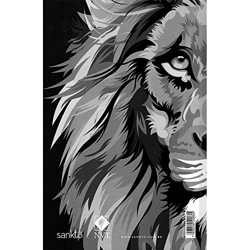 Bíblia NVT Lion Colors Black and White POP - Letra Normal: Nova Versão Transformadora
