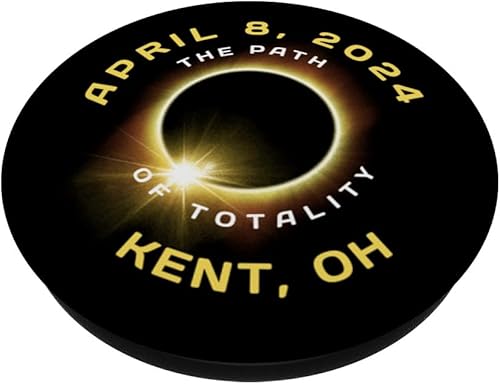 Miniatura 2 de Kent Ohio Solar Eclipse Totality April 8 2024 PopSockets Standard PopGrip