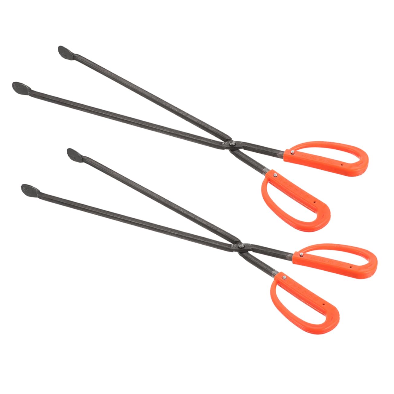 GRIRIW 2pcs Metal Litter Picker Trash Grabber Long Trash Picker for Outdoor Recycling