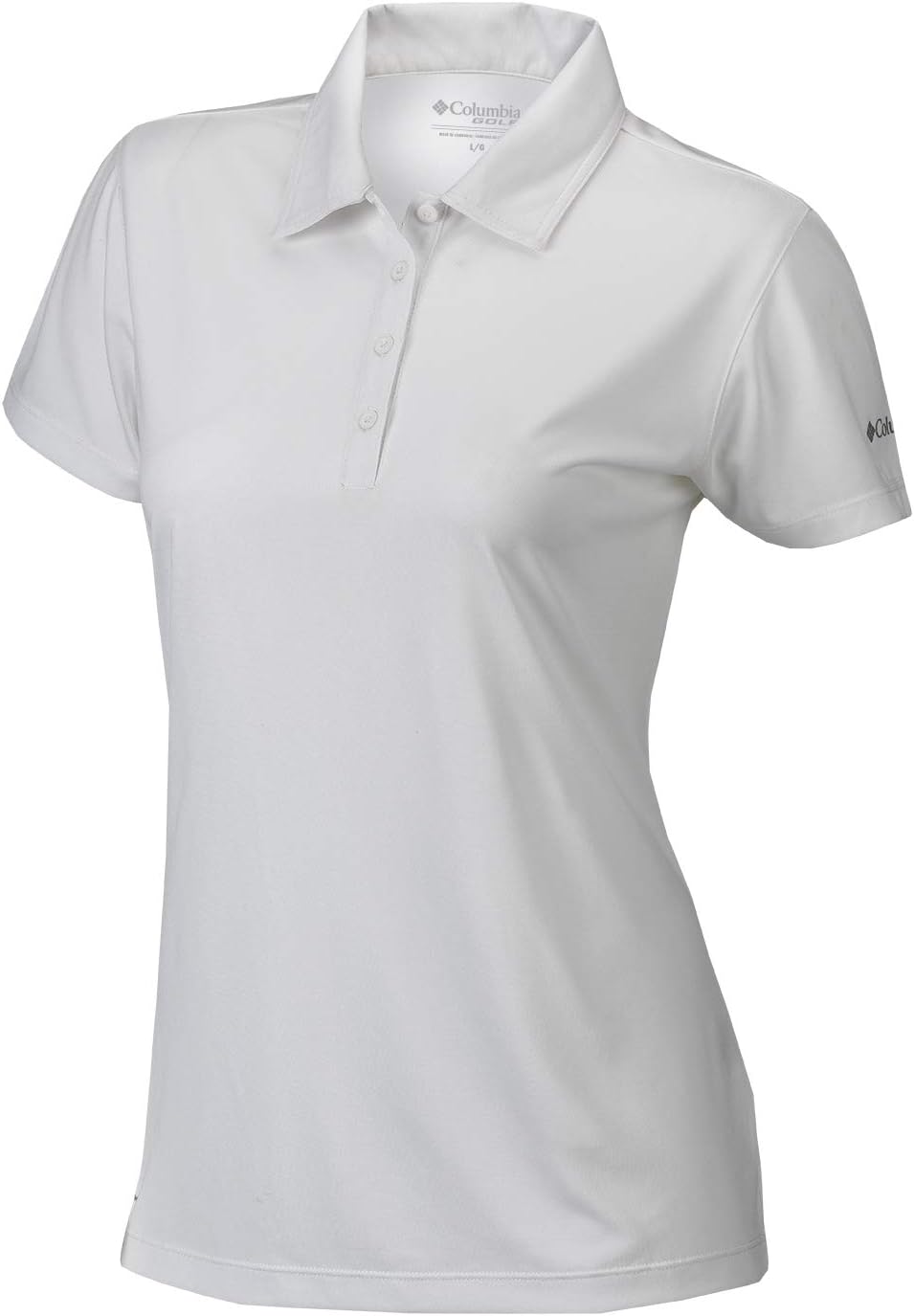 Columbia Women's Golf Birdie Polo Omni Wick Performance Breathable Short Sleeve