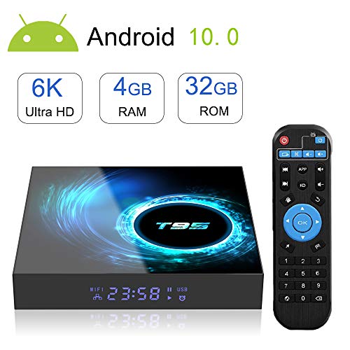 Android 10.0 TV Box,EASYTONE Android TV Box 4GB Ram 32GB ROM  Allwinner H616