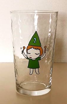 Amazon.co.jp: ノーブランド品奈良美智オンナノコ3種グラス