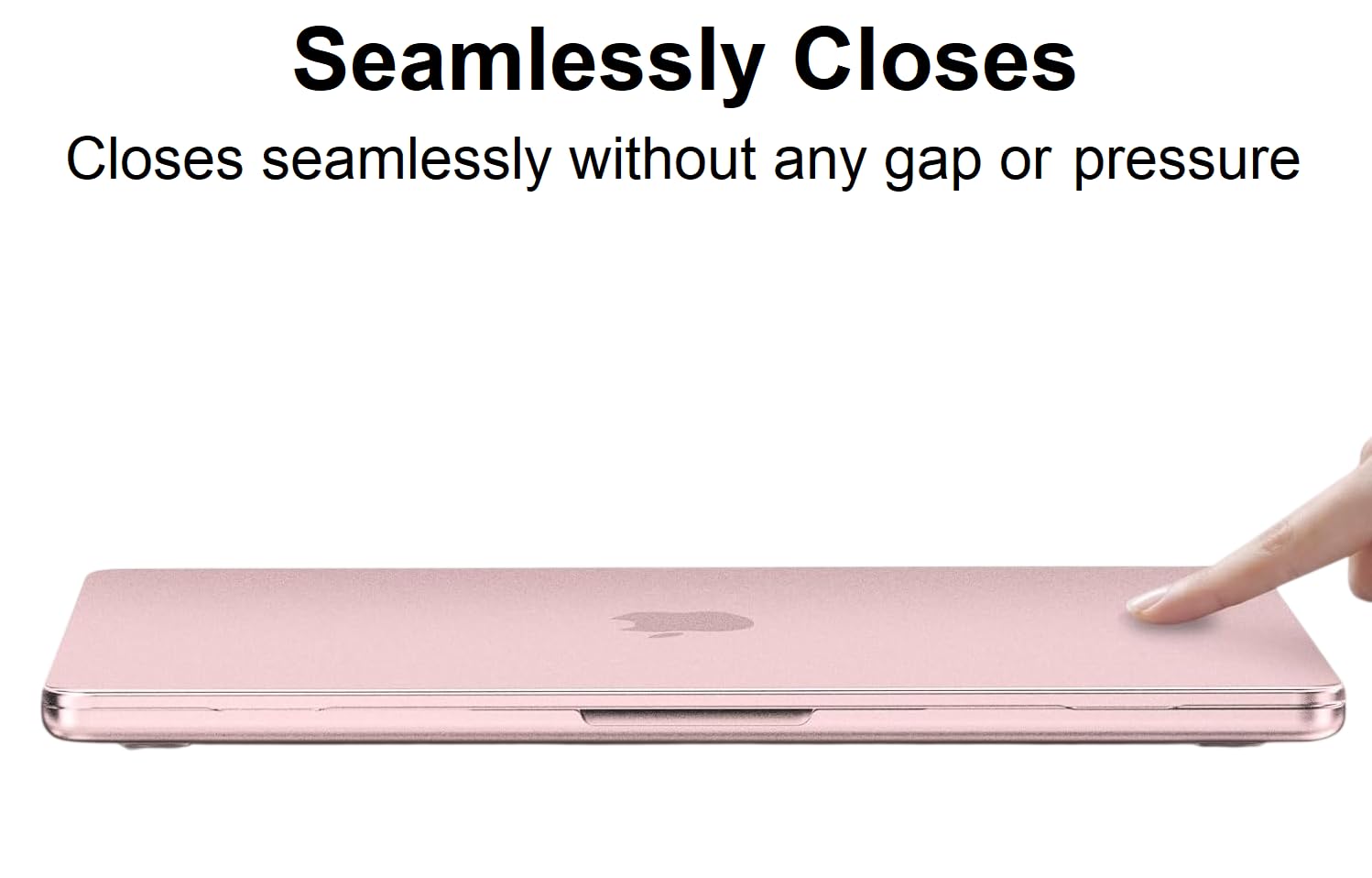 Midkart Matte Finish Case Compatible with MacBook Neo 13 inch 2026 Release Model A3404 A18 Pro Chip Ultra Thin 3 in 1 Kit Exact Fit Fingerprints Resistant Protective Hard Shell Cover, Blush Clear — Amazon image 6