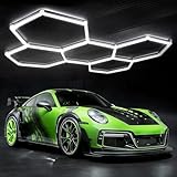 🚗【Installation et bricolage faciles】Montez les lumières LED sur n'importe quel mur à l'aide de vis ou en les suspendant au plafond. Grâce au connecteur en Y à 120 ° et au connecteur à 2 voies à 120 °, 24pcs tubes lumineux peuvent être librement combinés pour créer une lumière froide parfaite ou des formes plus hexagonales. Nos lampes de garage hexagonales offrent la flexibilité de créer une configuration d'éclairage unique qui s'adapte à votre style et aux dimensions de votre garage. Avec son design minimaliste, il illumine non seulement mais décore également votre maison.