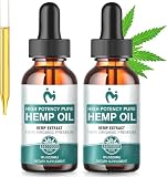 MOSRAY Organic Oil Drops with Vegan, Non-GMO 2 Pack