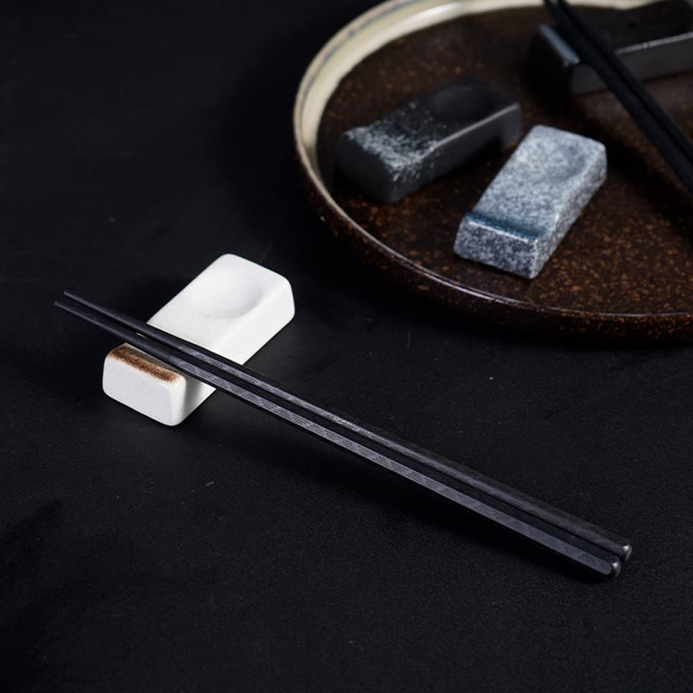 Set 6 Supporti Bacchette In Ceramica - Stile Cinese, 8x3.6 Cm