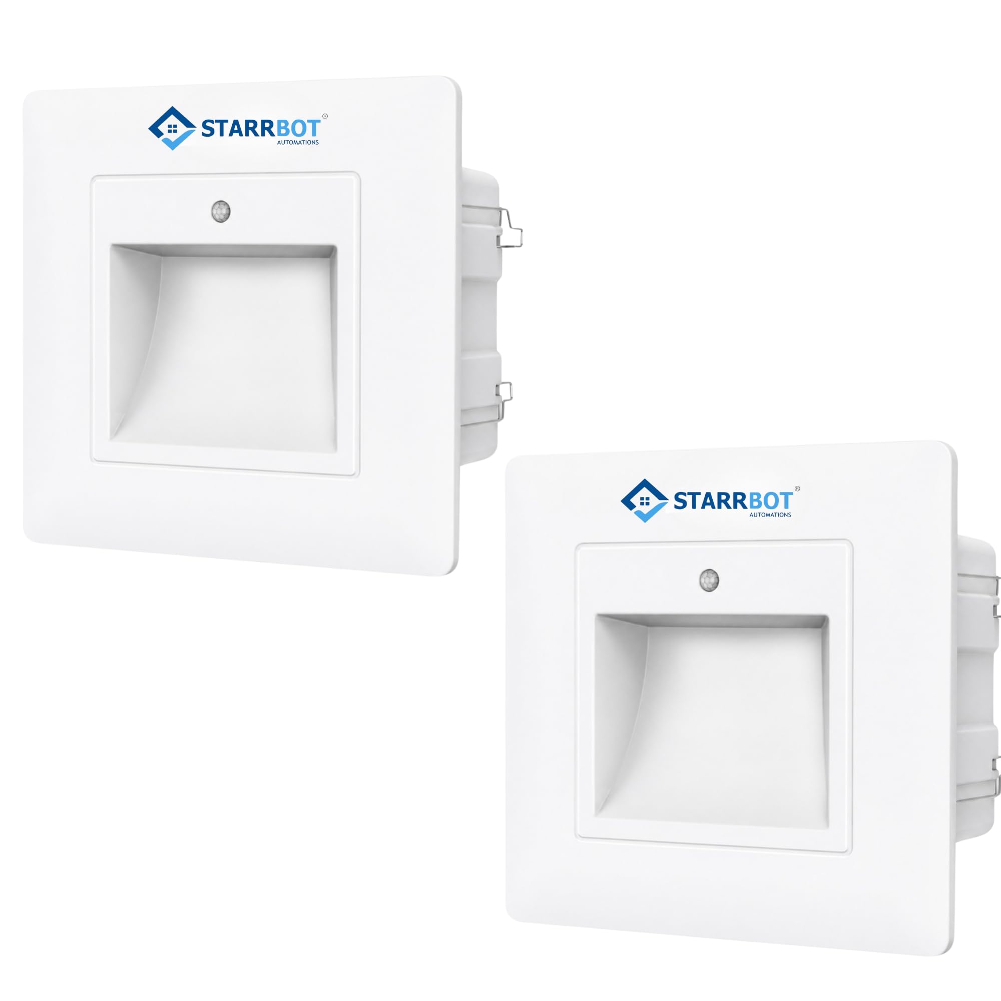 4 Module - Motion Sensor LED Foot Lamp | Auto On/Off | Energy Saving | Warm White (Pack of 2)-image-46