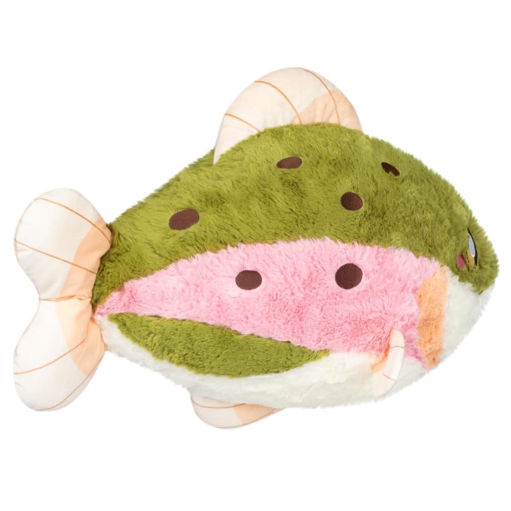 Squishable - Truite Arc-en-ciel - Aquatic Collection - 58 cm - Peluche douce objet de collection