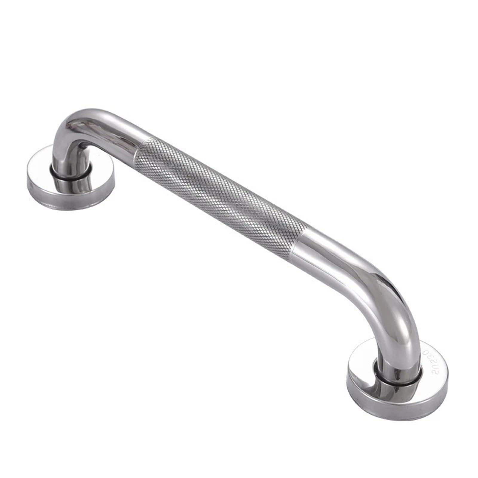 2 pasamanos de seguridad de acero inoxidable 304 para baño, construcción resistente, barandilla de soporte duradera
