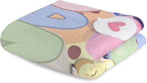 Miniatura 5 de Clannad Dango - Manta de forro polar súper suave de 40 x 30 pulgadas, franela de microfibra mullida, acogedora y cálida para sofá, cama