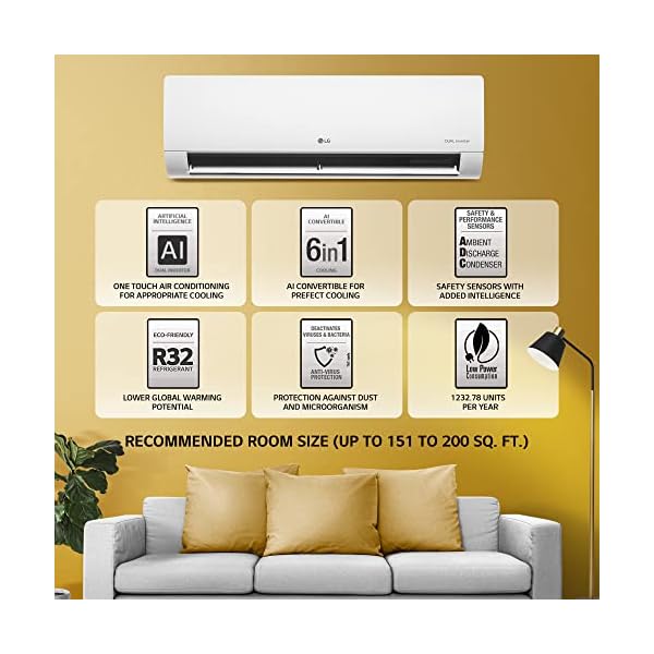 Buy LG 2.0 Ton 3 Star AI DUAL Inverter 