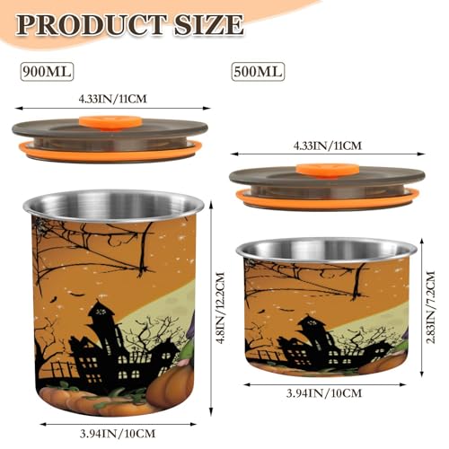 Envase hermético de acero inoxidable para café 30oz miniatura 2
