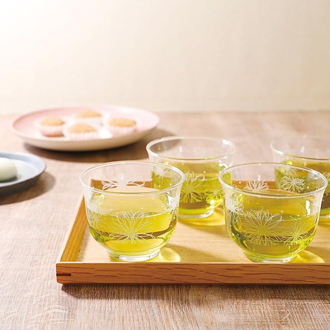 日本陶彩 Leaf Line Cold Tea Set