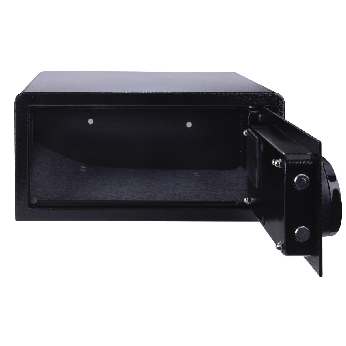 DONAU TECH Digitaler Tresor 23,8L / 42 x 37 x 20 cm/Manuell-digitaler Elektronischer Safe Möbeltresor/Schwarz/ideal für Laptops bis zu 17 Zoll