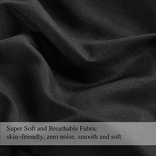 Image of COHOME Full Size Warm Comforter - All-Season Duvet Insert | Down Alternative Comforter, Luxury Hotel Breathable Soft Blanket, Anti-Clump Tech & 8 Tabs, Reversible,Black 82 inch x 86 inch