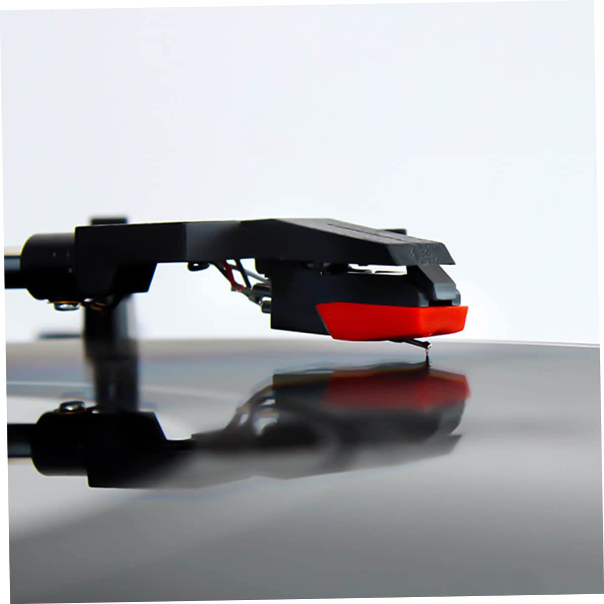Mikinona 20 Pz Stilo Per Giradischi Puntina Del Fonografo Ago Stilo Diamantato Giradischi in Vinile Ago Del Giradischi Ago Per in Vinile Stilo Fonografico Sostitutivo Plastica Rosso
