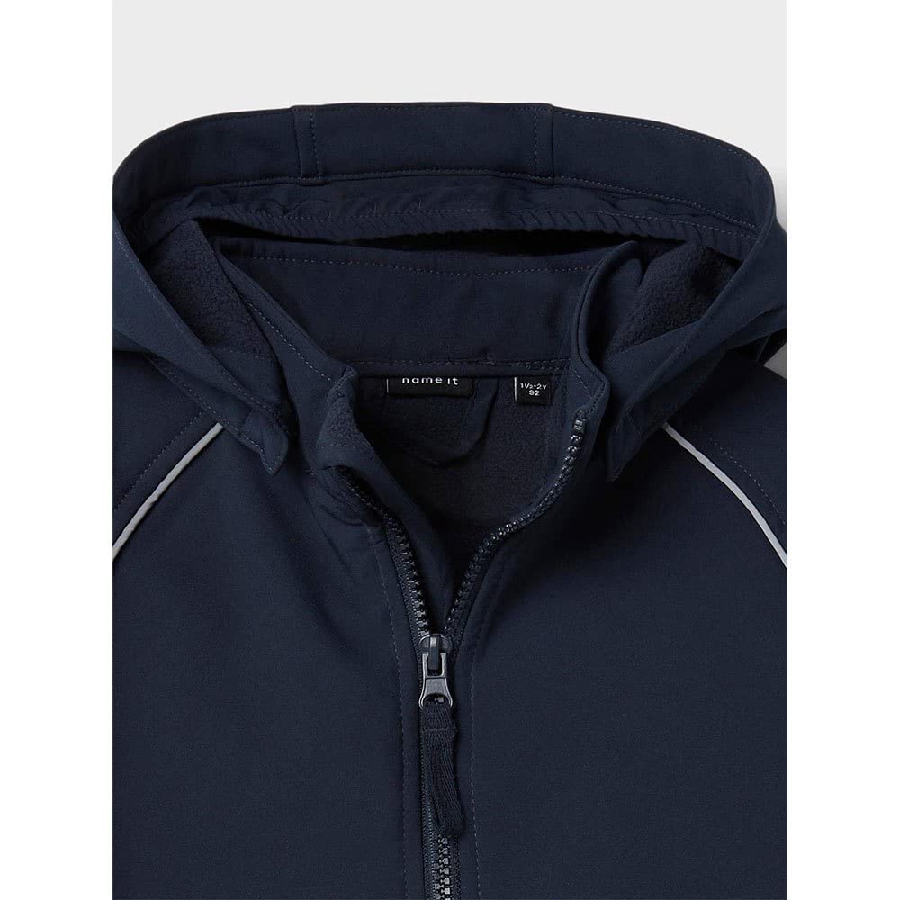 NAME IT Nmnalfa Softshell Suit Solid Fo Noos Completo da Pioggia Unisex - Bimbi 0-24 (Pacco da 1)