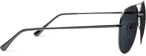 Miniatura 3 de Peepers by PeeperSpecs Gafas de sol de aviador de lectura ultravioleta para mujer, color negro, 1.50