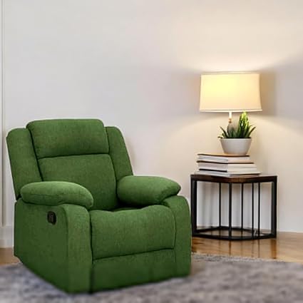 Klassik Green 1 Seater Recliner by Elitrus