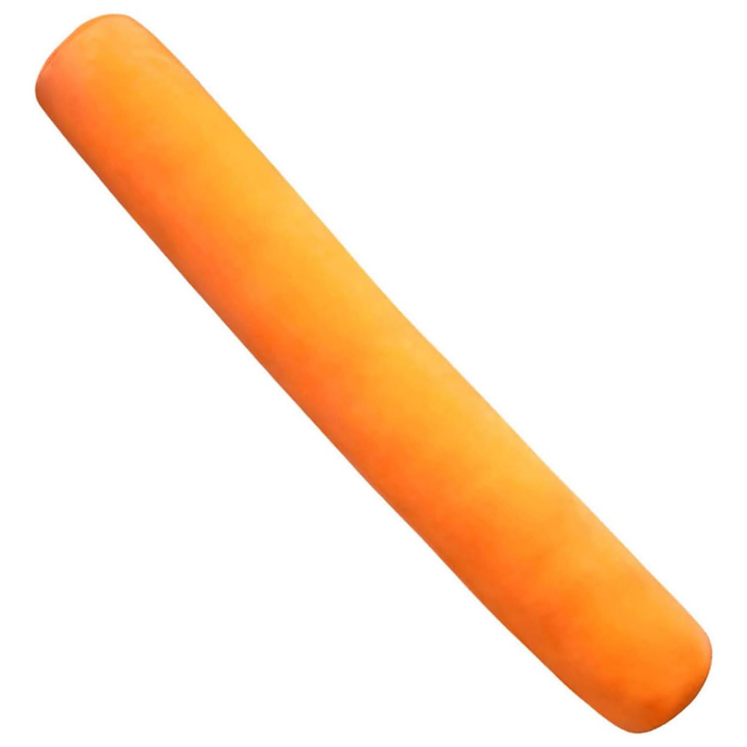 Waigg Kii Round Bolster Pillow Long Sleeping Bed Pillow,Cylinder Sleeping Cushion Yoga Legs Hugging Bolster Pillow for Back Head Neck Lumbar (45cm,Orange)