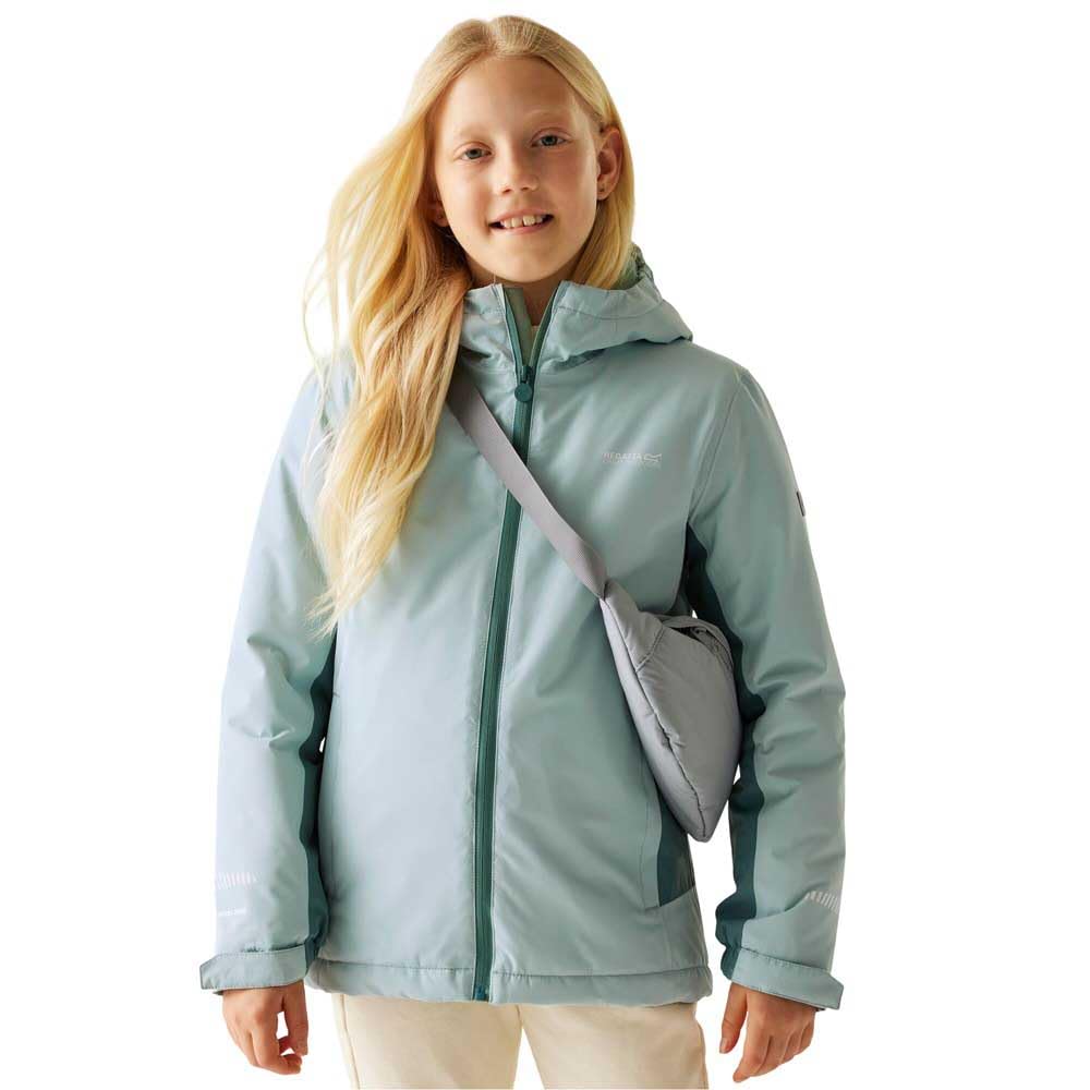 Regatta Kids’ Hurdle Insulated Jacket Size: 13 Years Unisex Kids Green