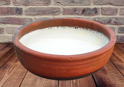 Pure Source India Clay Dahi Handi (1.50 liter, Brown) - Image 2