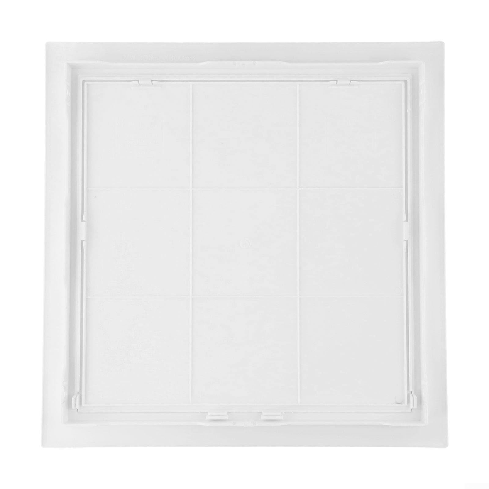 Pannello di accesso verniciabile, pannelli in plastica ABS per portello di ispezione, copertura della scatola dei fusibili, per pareti e soffitto, nasconde fili, metri, tubi (300 x 300 mm)