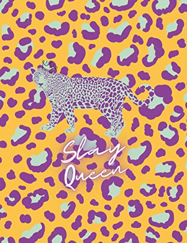 Cheetah Slay Queen Notebook - Notebook (Ruled Notebooks and Journals for Women and Teen Girls)