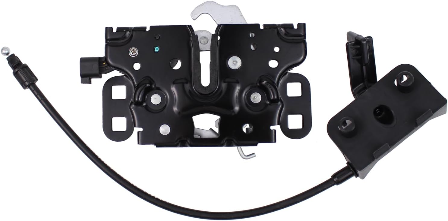 Hood Lock Latch and Hood Catch Secondary Release Cable for Jeep Compass 2017-2025