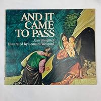 And It Came to Pass 0027829006 Book Cover
